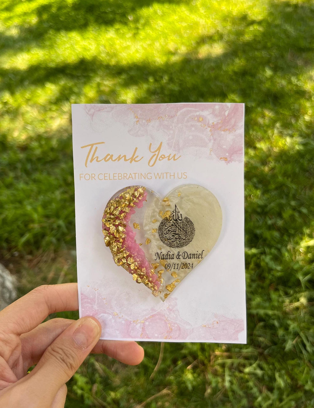Personalized Islamic Wedding Favors, Ayatul Kursi Magnet Favors,Muslim Wedding Favors, Islamic Favors, Ameen Favors,Baby Shower Favor