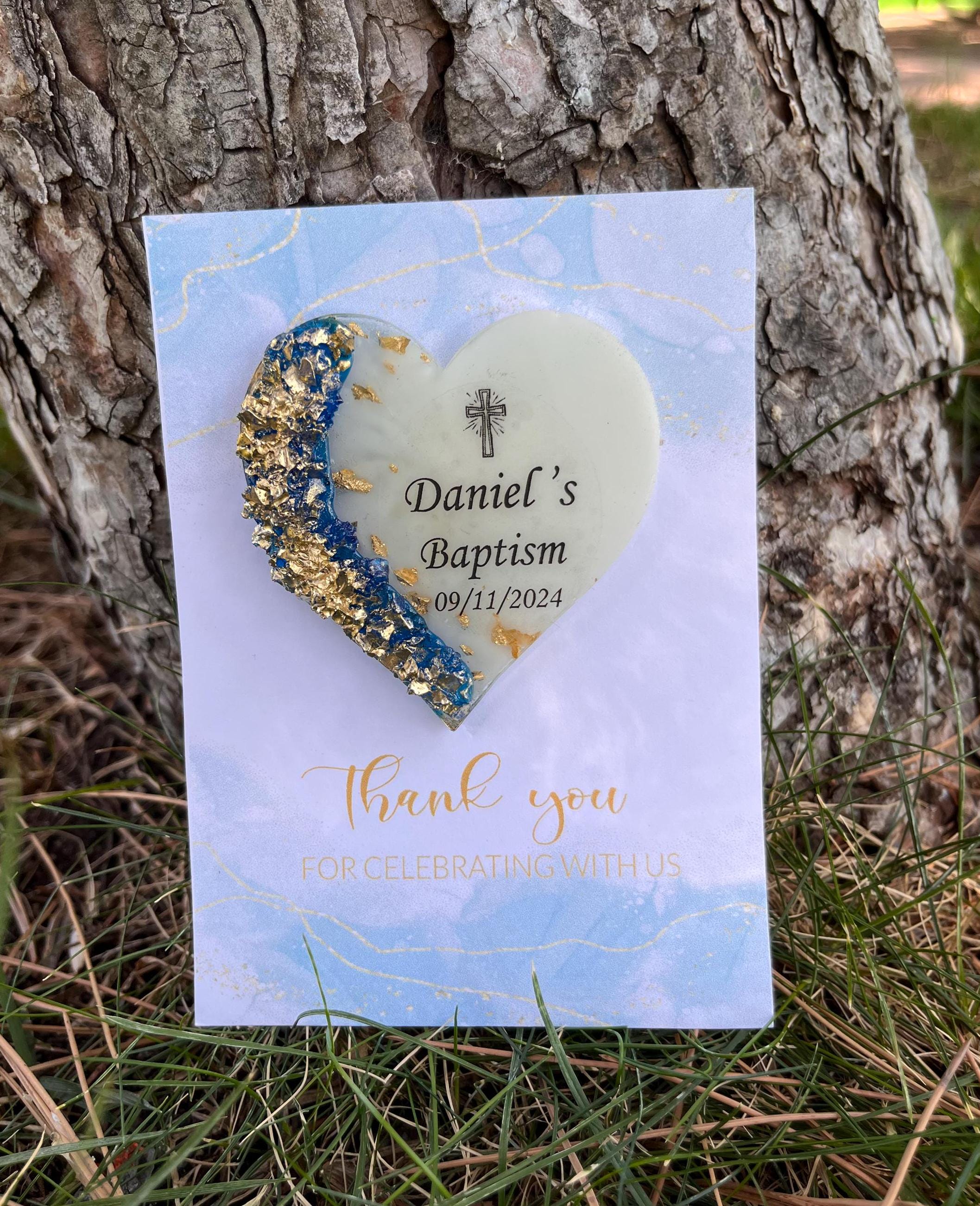 Baptism Magnet Favors ,Gold Baptism Magnet for Boy and Girl,First communion, Confirmation gift,First Holy Communion Gift