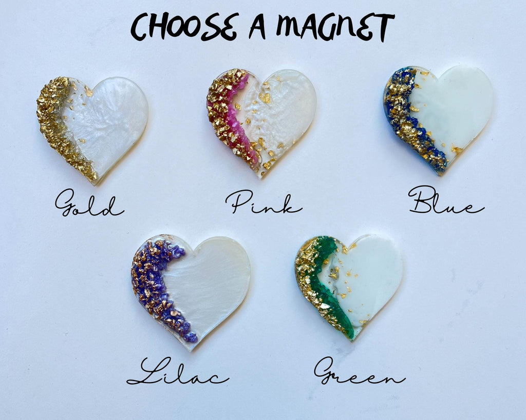 Epoxy Magnet with Card,Thank you favors,Magnet,Personalized Magnet Favor for Guest,Rustic Bridal Shower Favors, Baby Shower Favors