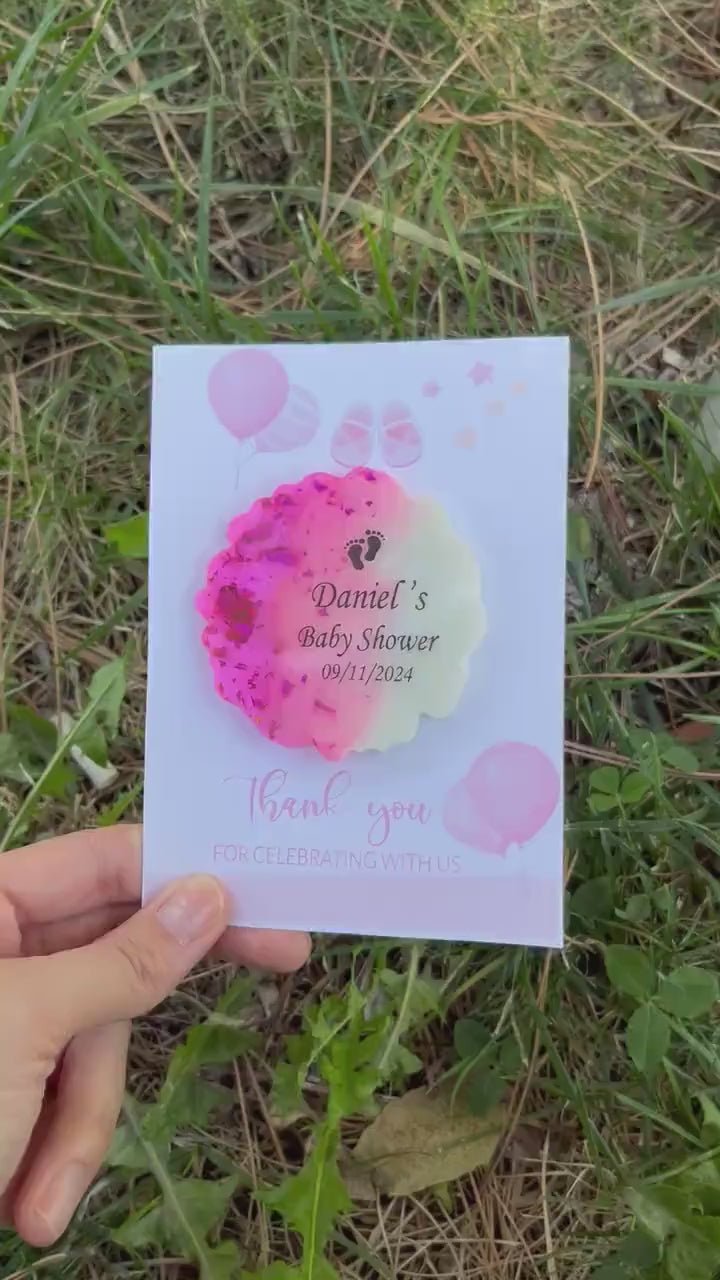 Pink Baby Shower Magnet Favor,personalized baby shower epoxy magnets, Thank you magnets,Baby shower gifts,Baby Girl Shower Favor